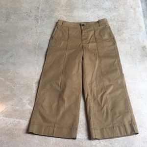 Madewell Wise Leg Cropped High-rise Pants